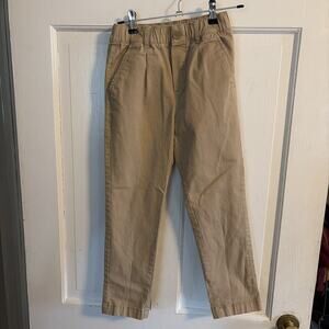Hanna Andersson Boys' Khaki Pants Sz 130 US 8 School Uniform Casual Preppy Comfy